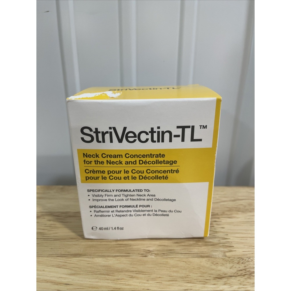 StriVectin-TL Neck Cream Concentrate 1.4 oz 40 mL NEW IN BOX Firm Tighten